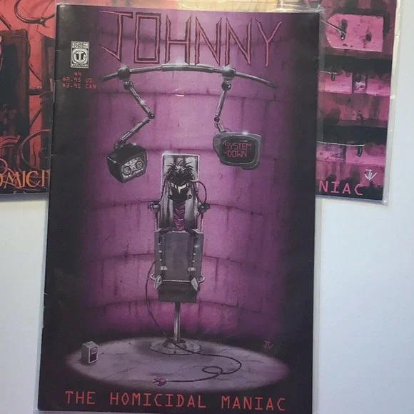 Vintage Comics Johnny The Homicidal Maniac Issues 1 thru 7 Set Jhonen Va… - Picture 5 of 15